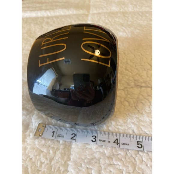 Tri-Coastal Design "Furever Love" w/Paw Print Glass Ceramic Mug #66219 (2018) 4" - Picture 6 of 6